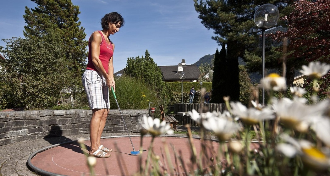 Minigolf Bonaduz Bahnhof