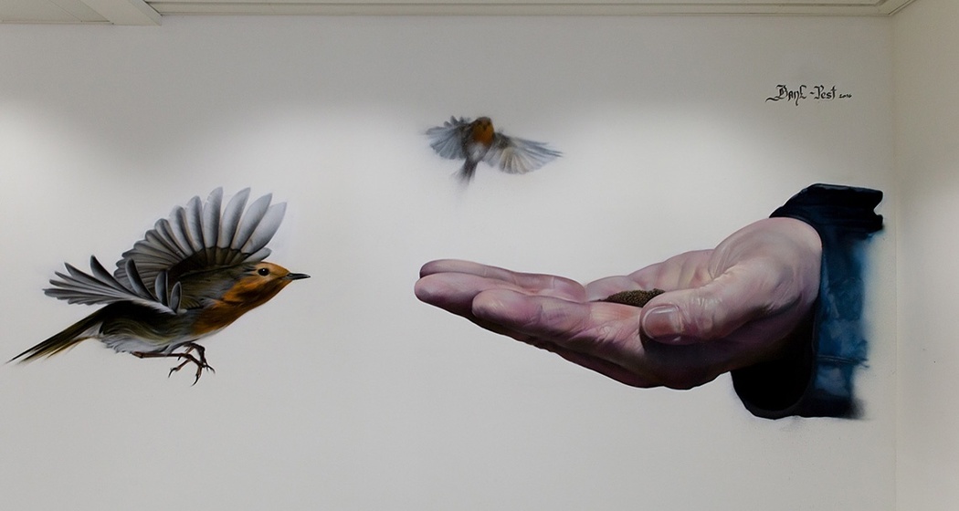 Caritas Markt - Graffiti by Bane & Pest