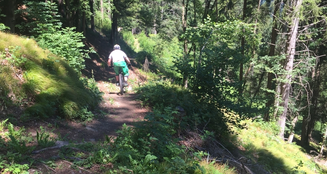 Trail zwischen Malix und Passugg