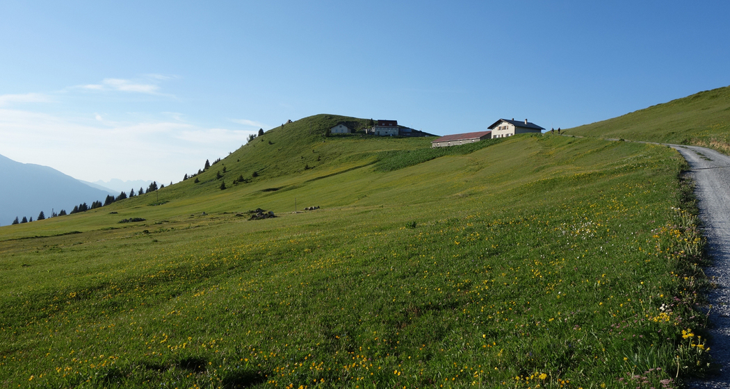 Churer Joch mit Bergrestaurant