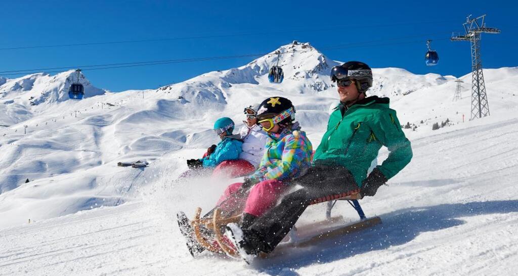 Schlittelweg Gondelbahn Kulm