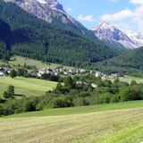 Blick auf Sta. Maria Val Müstair