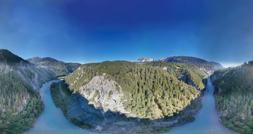 Einzigartige Naturkulisse: Die Rheinschlucht