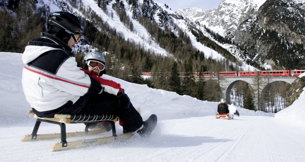 Bergün Filisur im Winter
