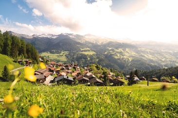 Idylle pur: Tschiertschen im Sommer