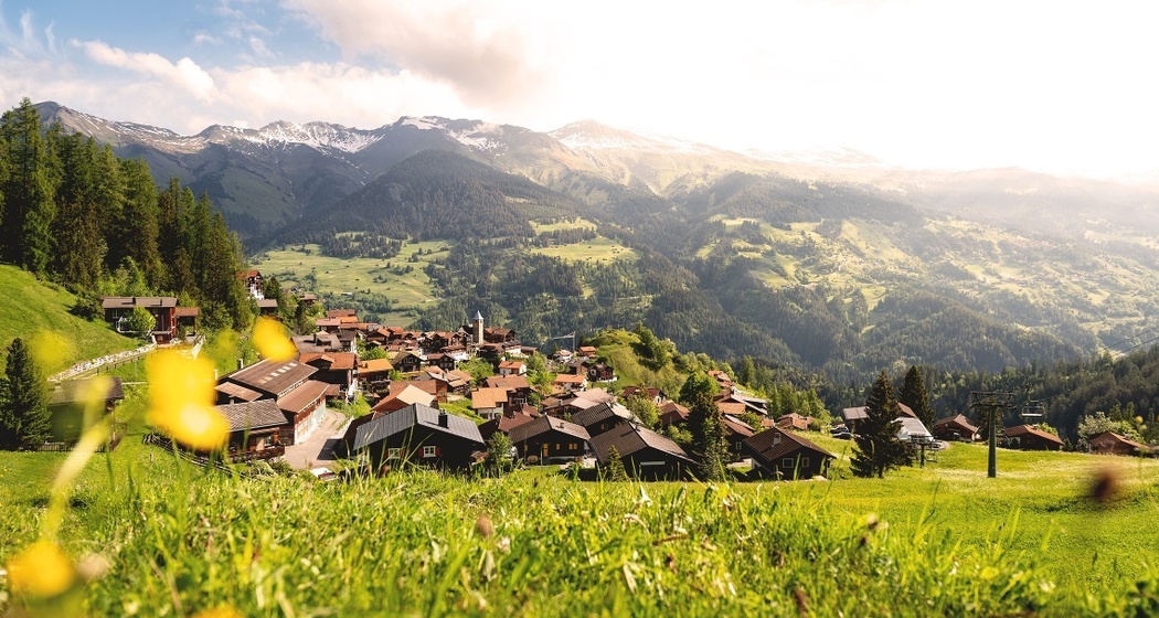 Idylle pur: Tschiertschen im Sommer