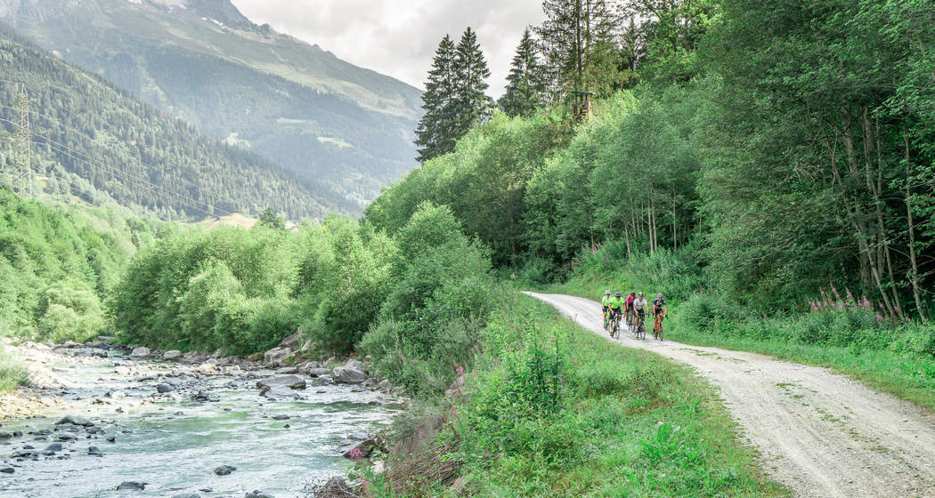 Weg von Surrein nach Trun