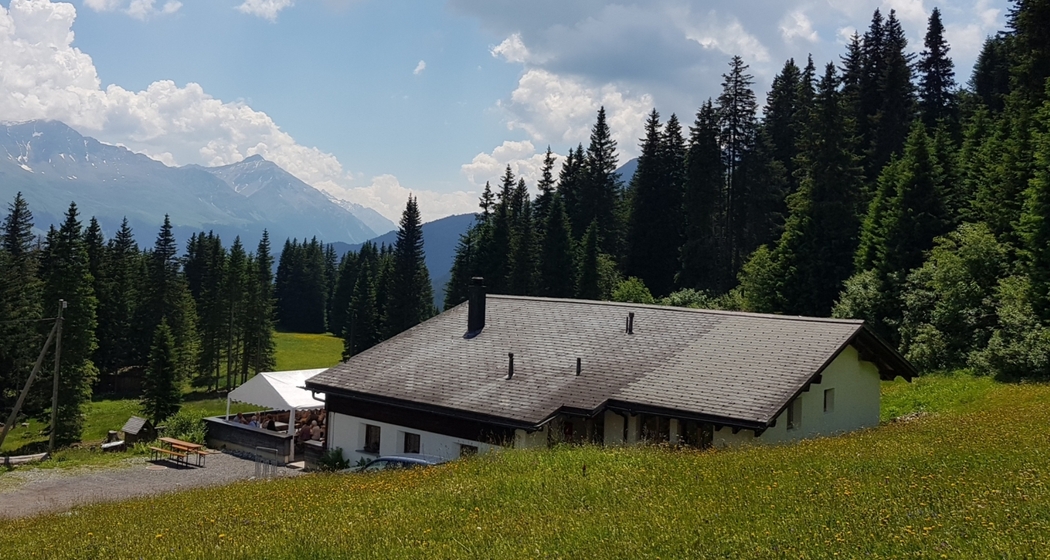 Edelweisshütte im Sommer