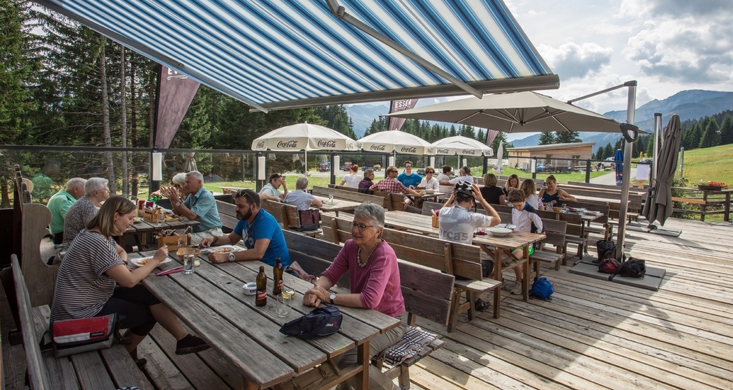 Bergbaiz Brambrüesch im Sommer
