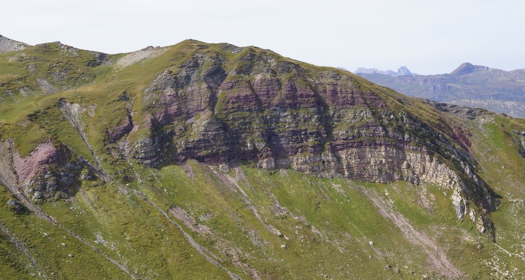 Trias-Abfolge am Guli