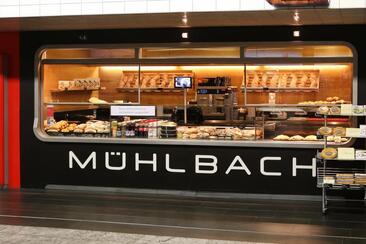 Mühlbach im Bahnhof Chur