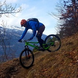 Technischer Trail im oberen Bereich