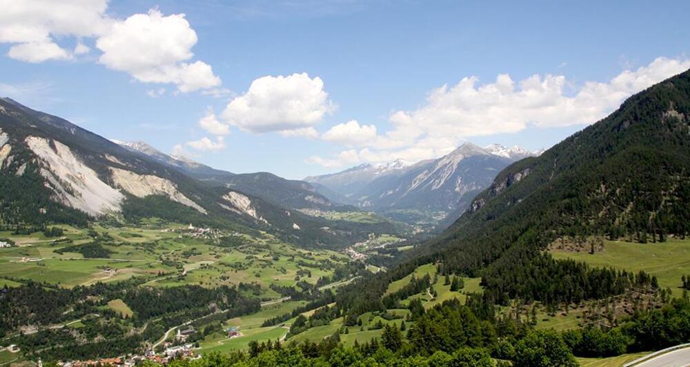 Weitblick ins untere Albulatal