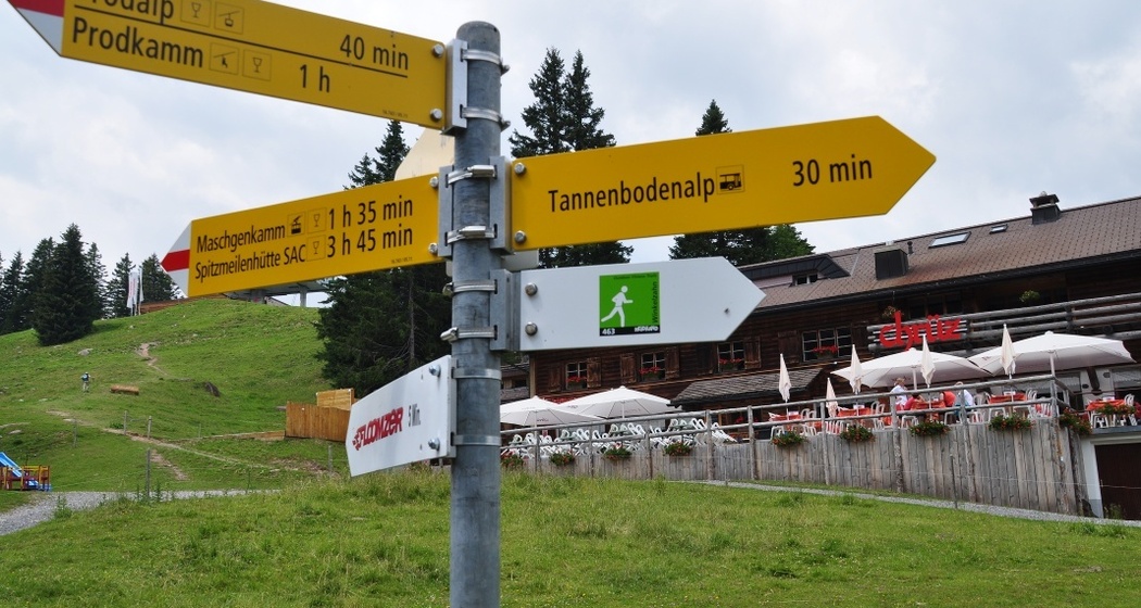 Chrüz Dort oben startet der Floomzer