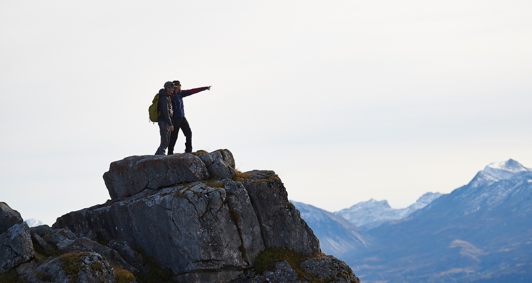 Einzigartiger Aussichtspunkt vom Joch