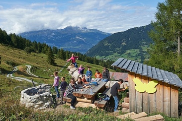 Die Feuerstelle "Undersäss" am Schmetterlingsweg