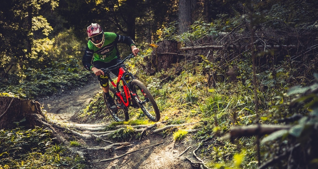 Alpenride Trail im Alpenbikepark Chur