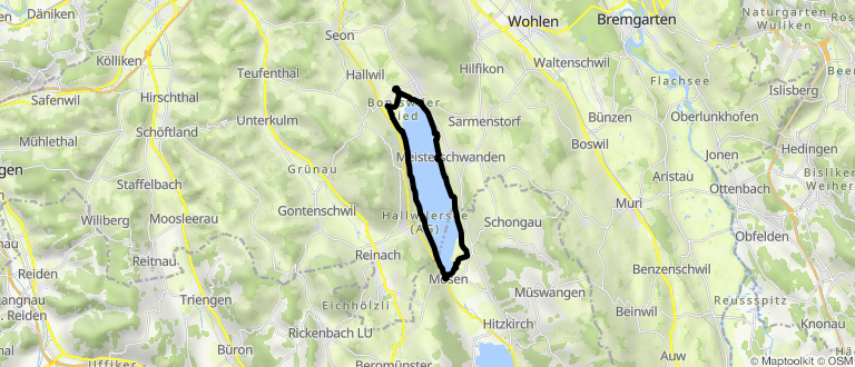 Seeuferweg Hallwilersee