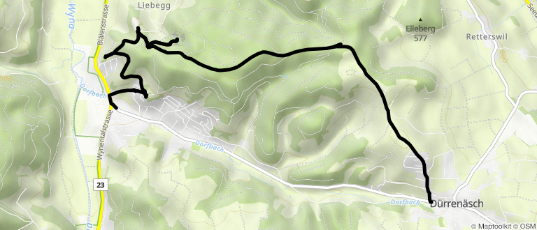 Höhenweg aargauSüd - Teilweg 02