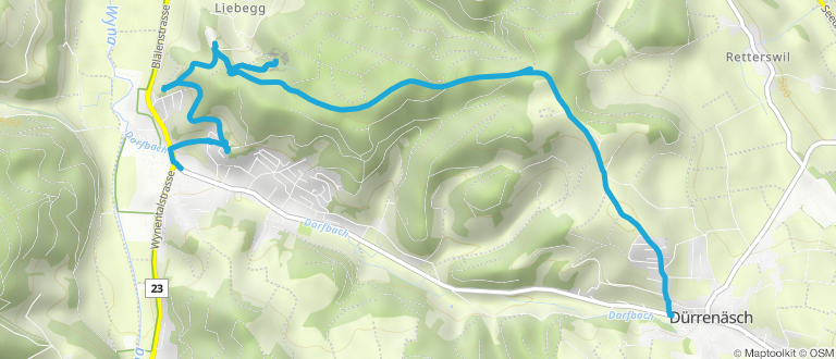Höhenweg aargauSüd - Teilweg 02