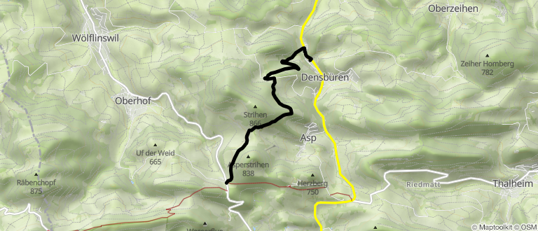 Schulwanderung vom Benkerjoch nach Densbüren