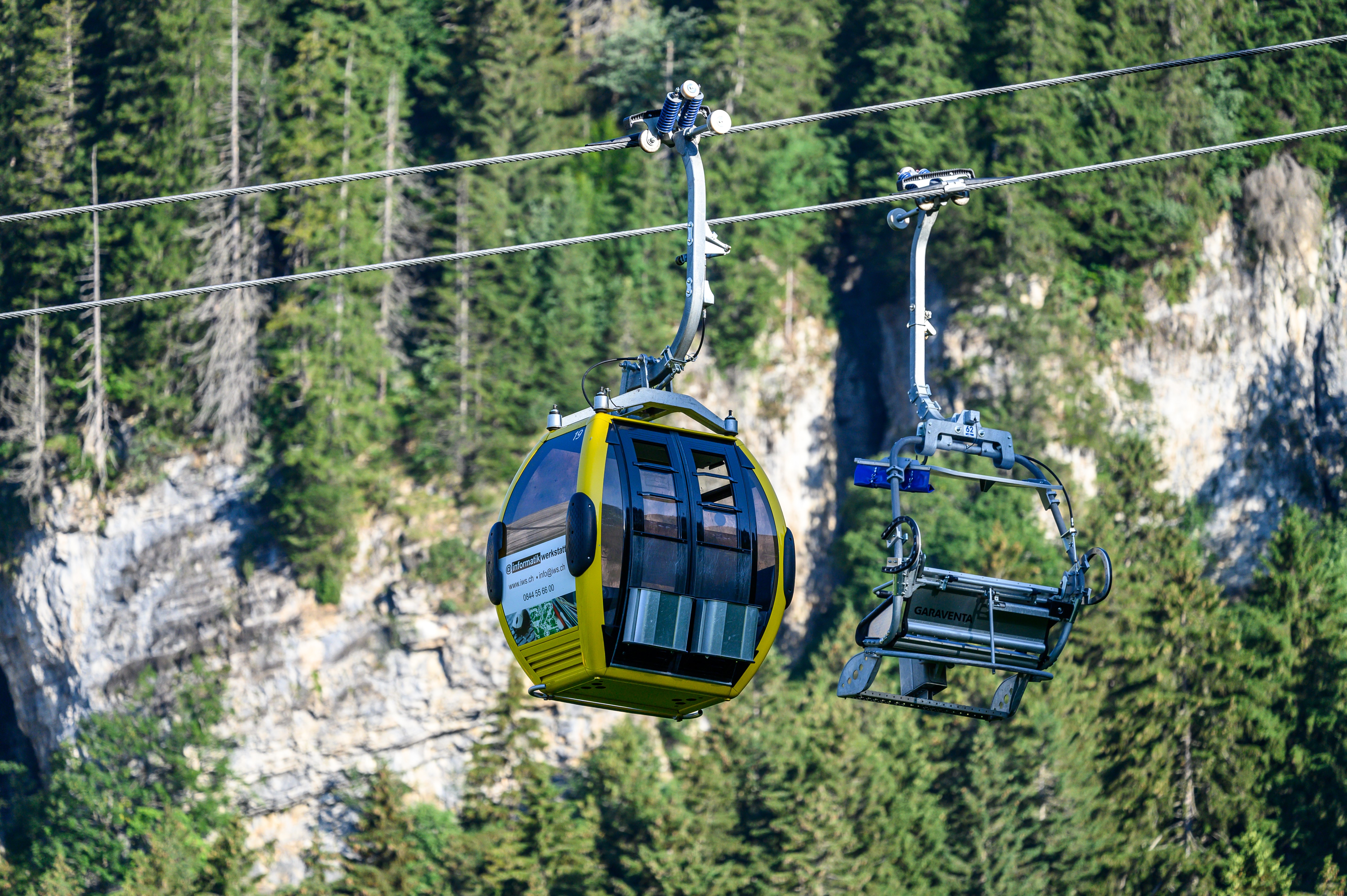 Kombibahn Gumen, Sportbahnen Braunwald