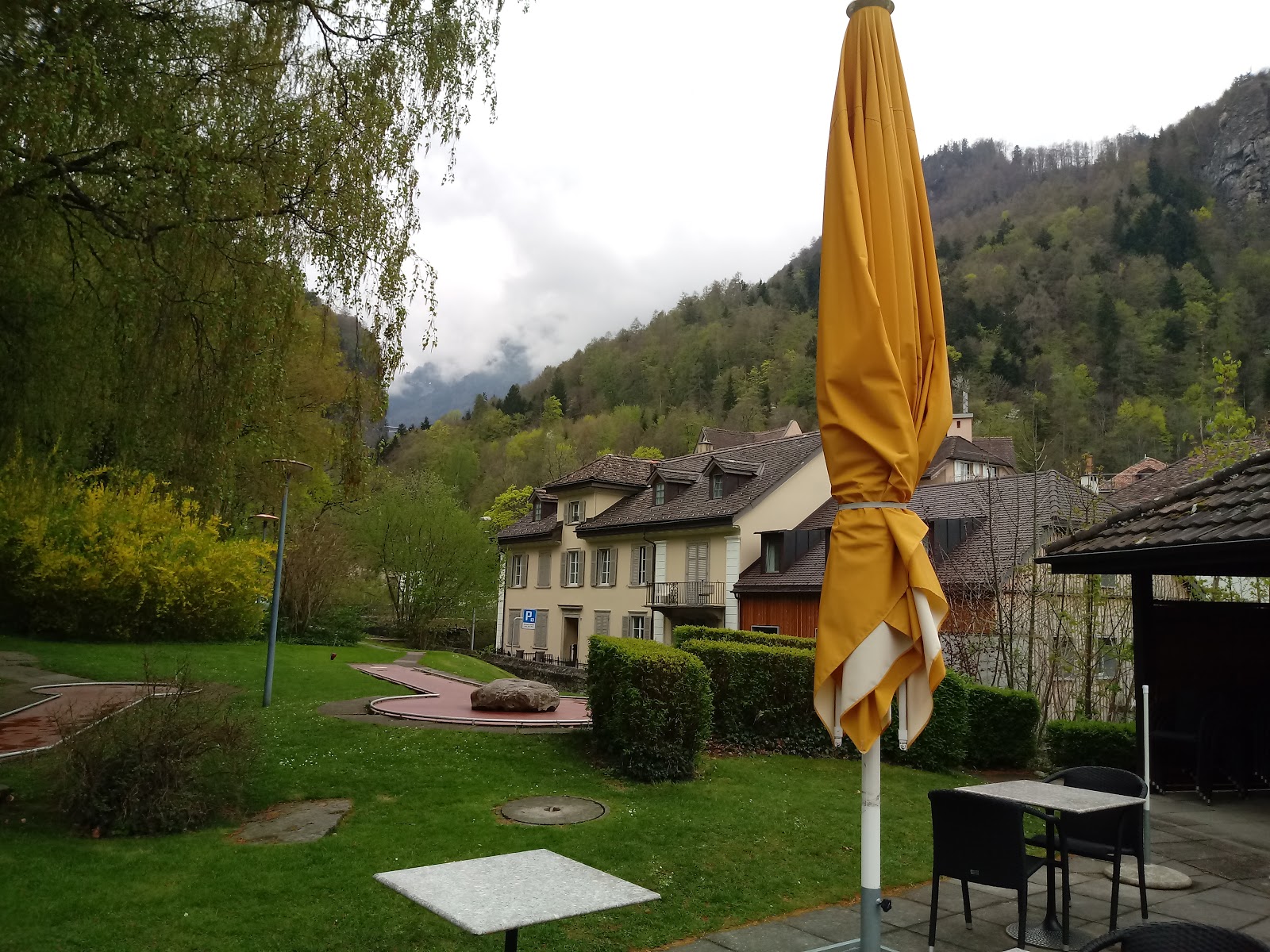 Minigolf & Pétanque (Boule) im Kurpark Bad Ragaz