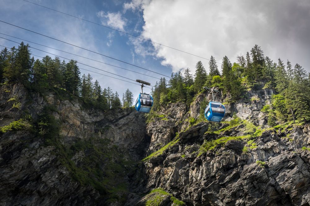 Luftseilbahn Tschinglen-Alp