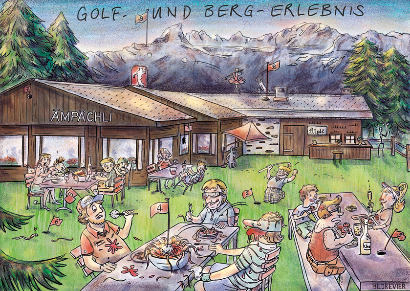 Golf- und Berg-Erlebnis