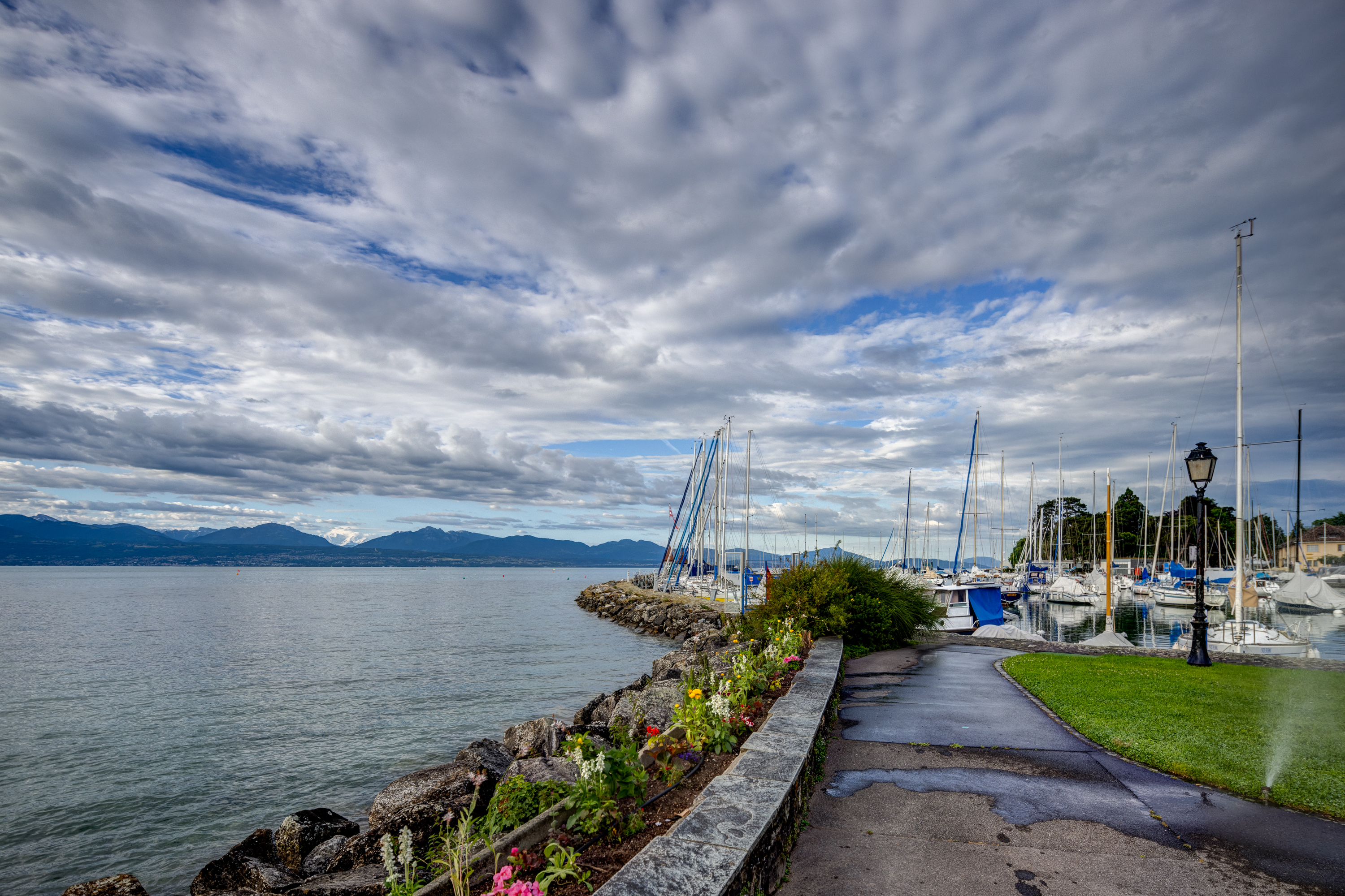 Aussicht auf den See Aussicht auf den See