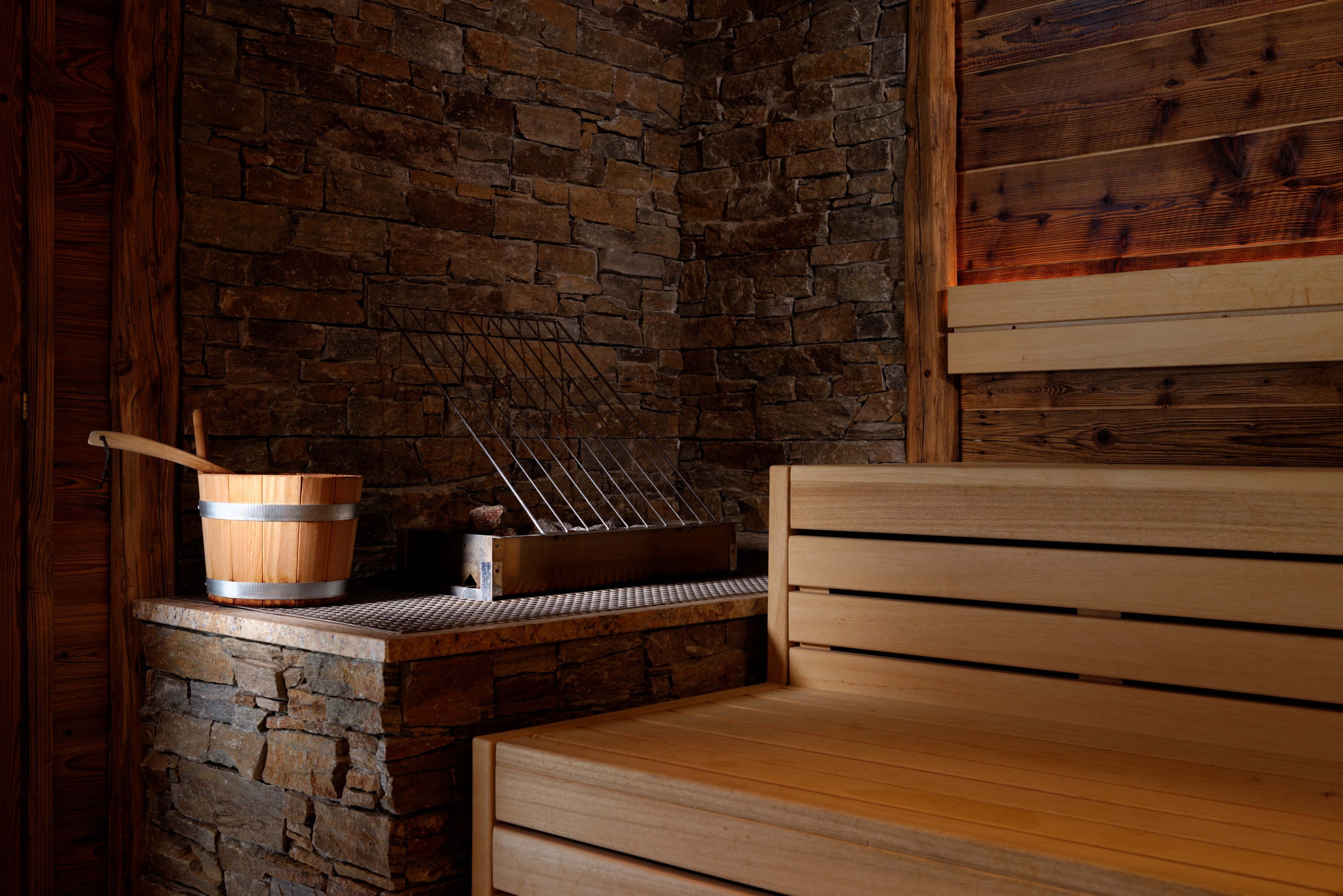 Sauna innen Sauna innen