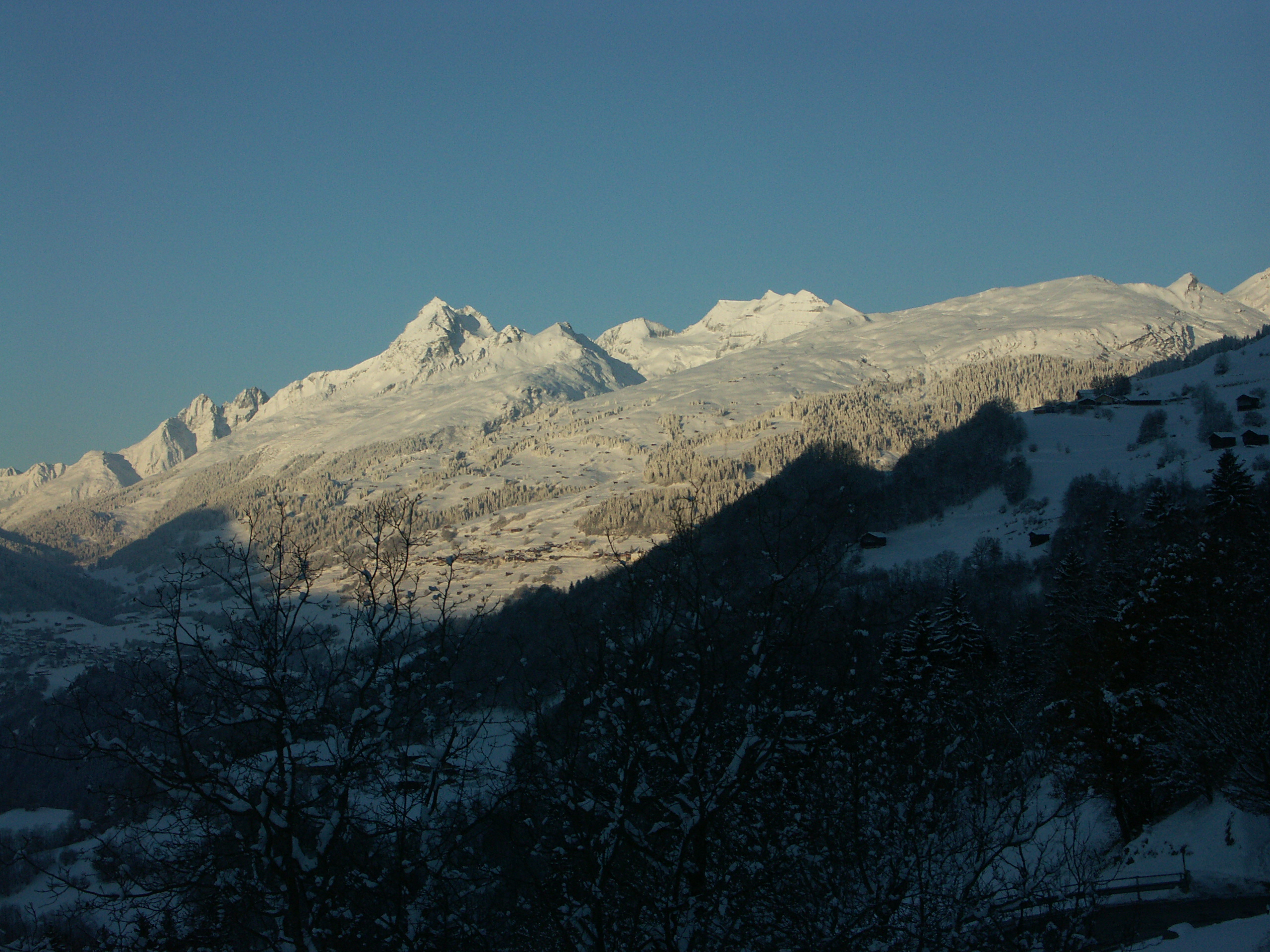 Waltensburg im Winter Waltensburg im Winter