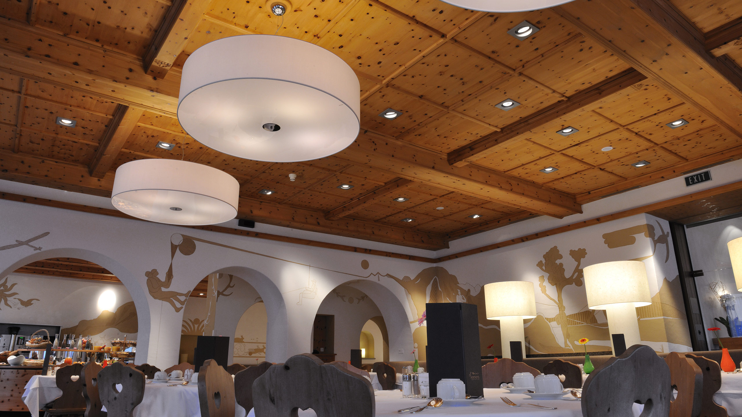 Speisesaal Restaurant Arkade & Roseg Speisesaal Restaurant Arkade & Roseg