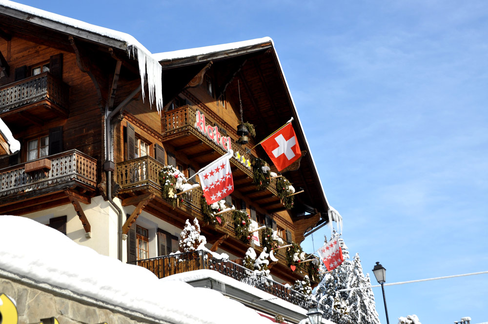 Hôtel en hiver Hôtel en hiver