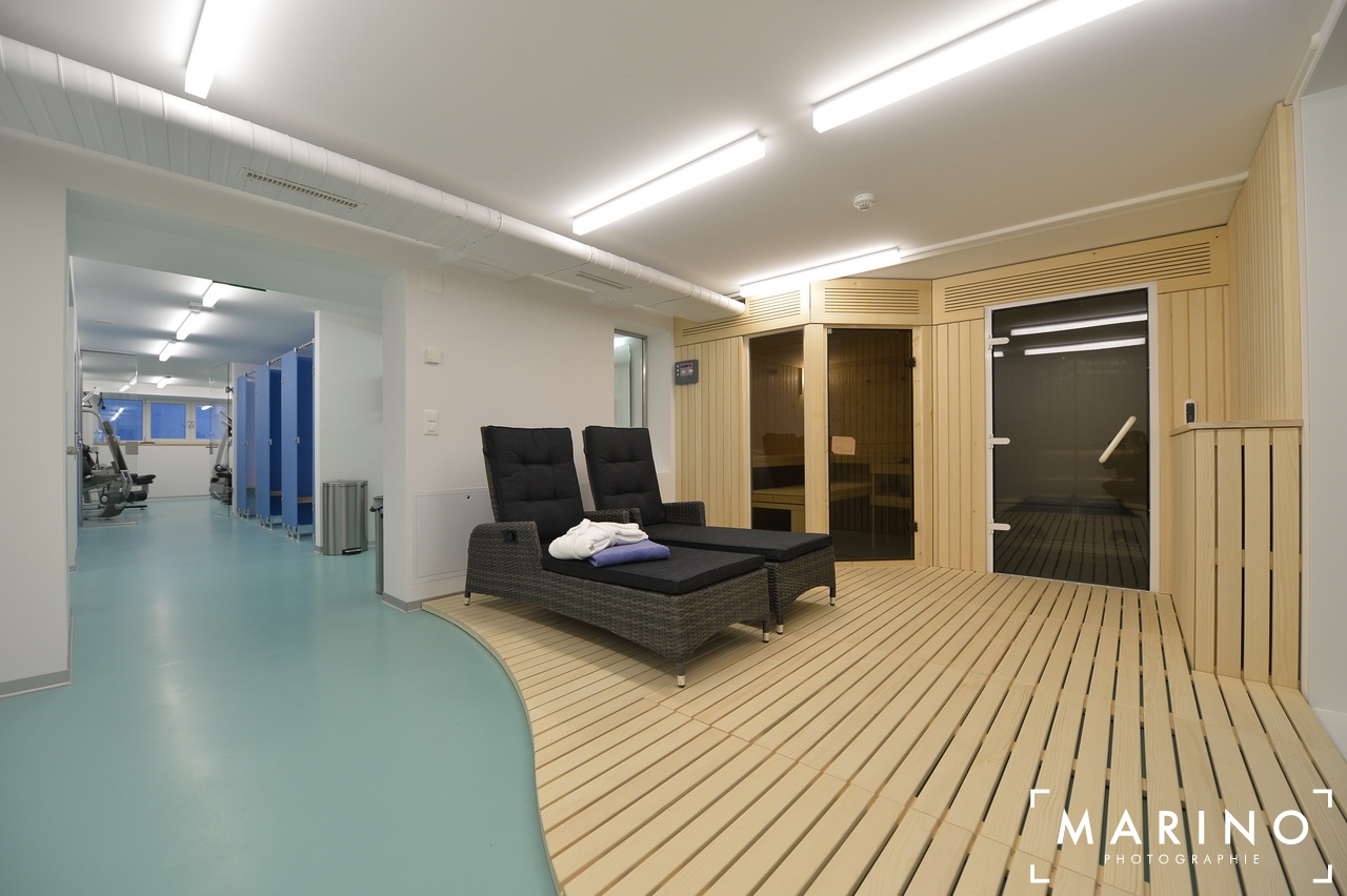 Welness Sauna, Hamma et coin détente vue sur le parc Welness Sauna, Hamma et coin détente vue sur le parc