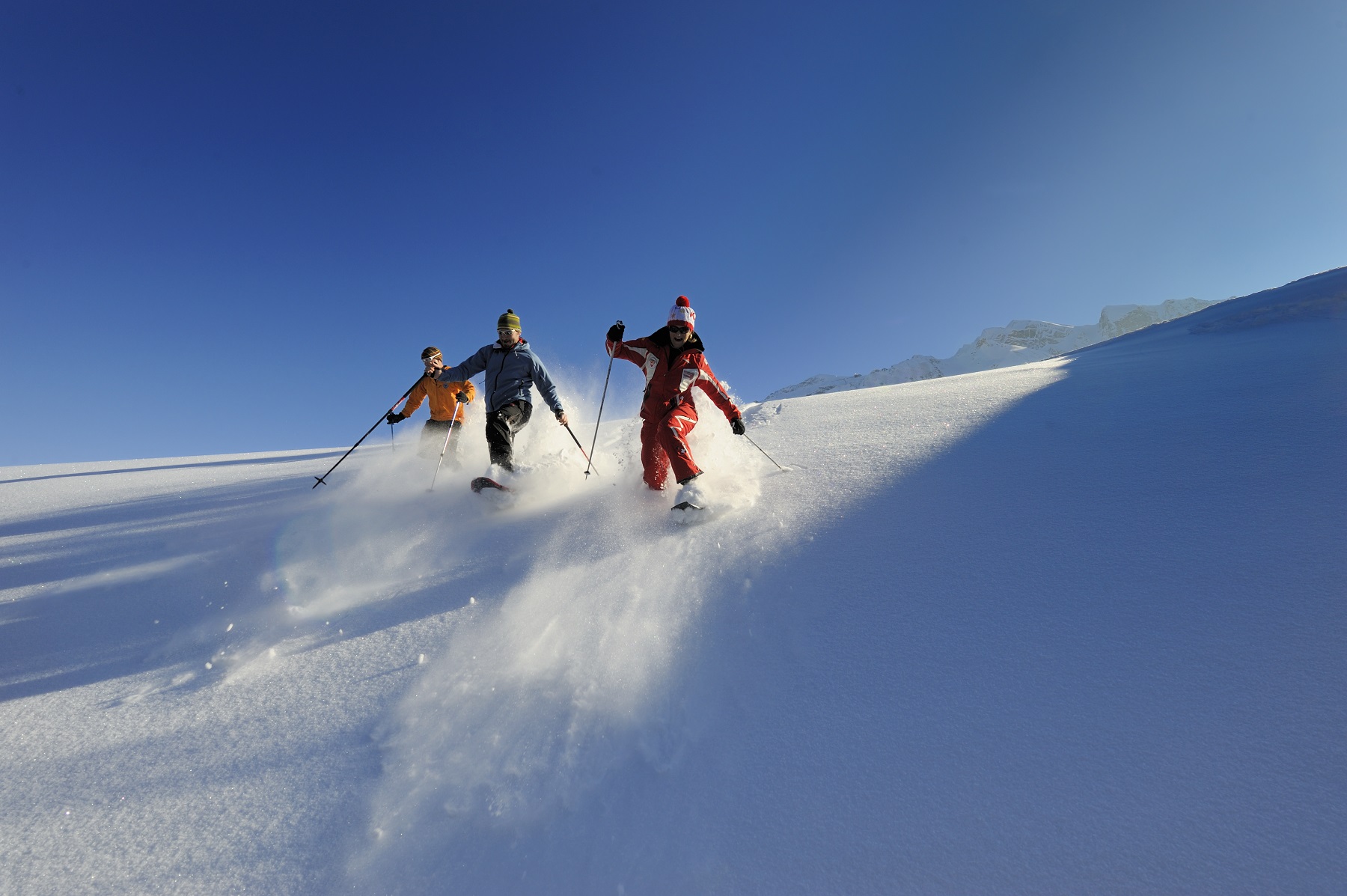 Schneeschuhlaufen Schneeschuhlaufen