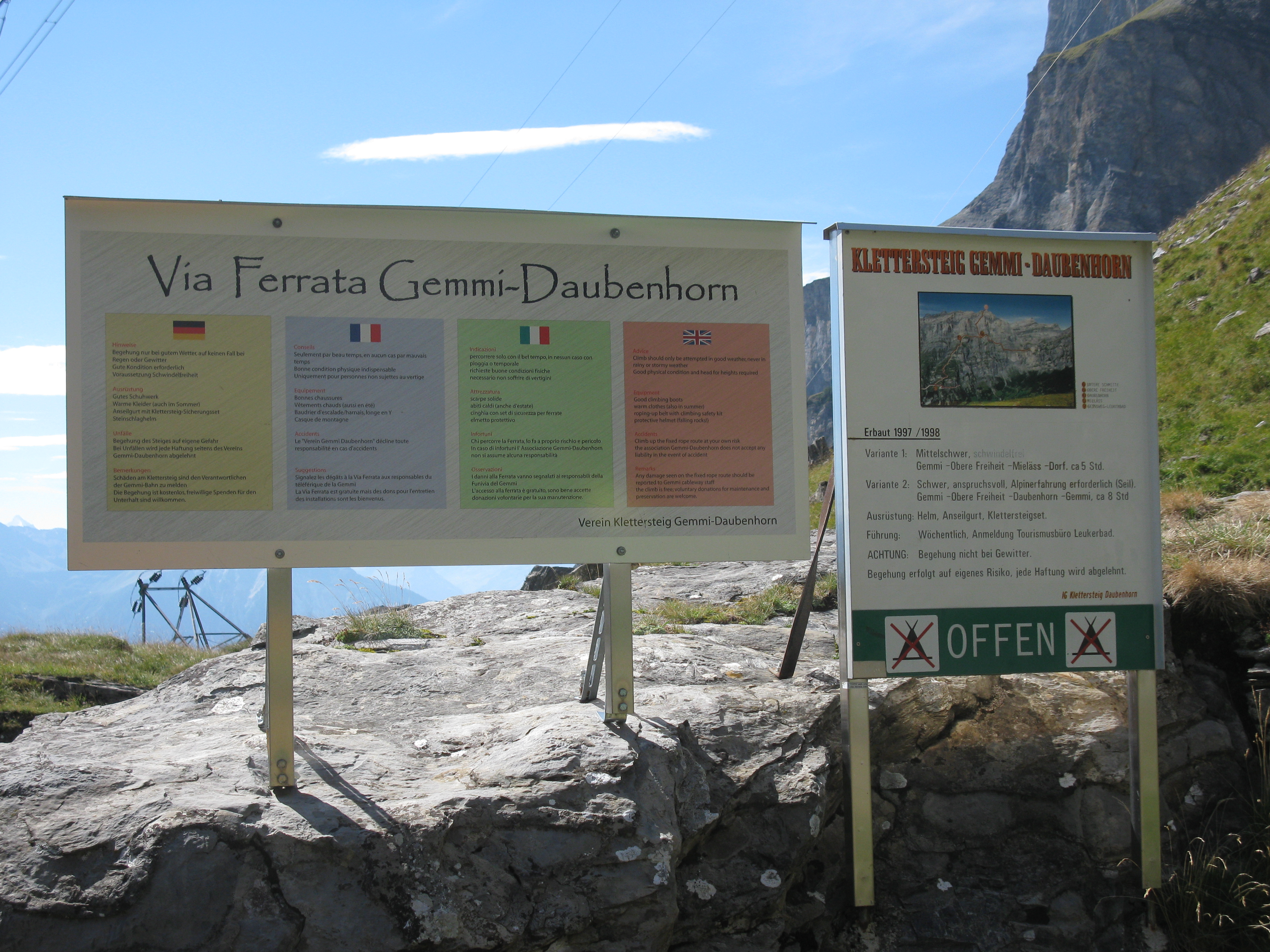 Klettersteig Klettersteig