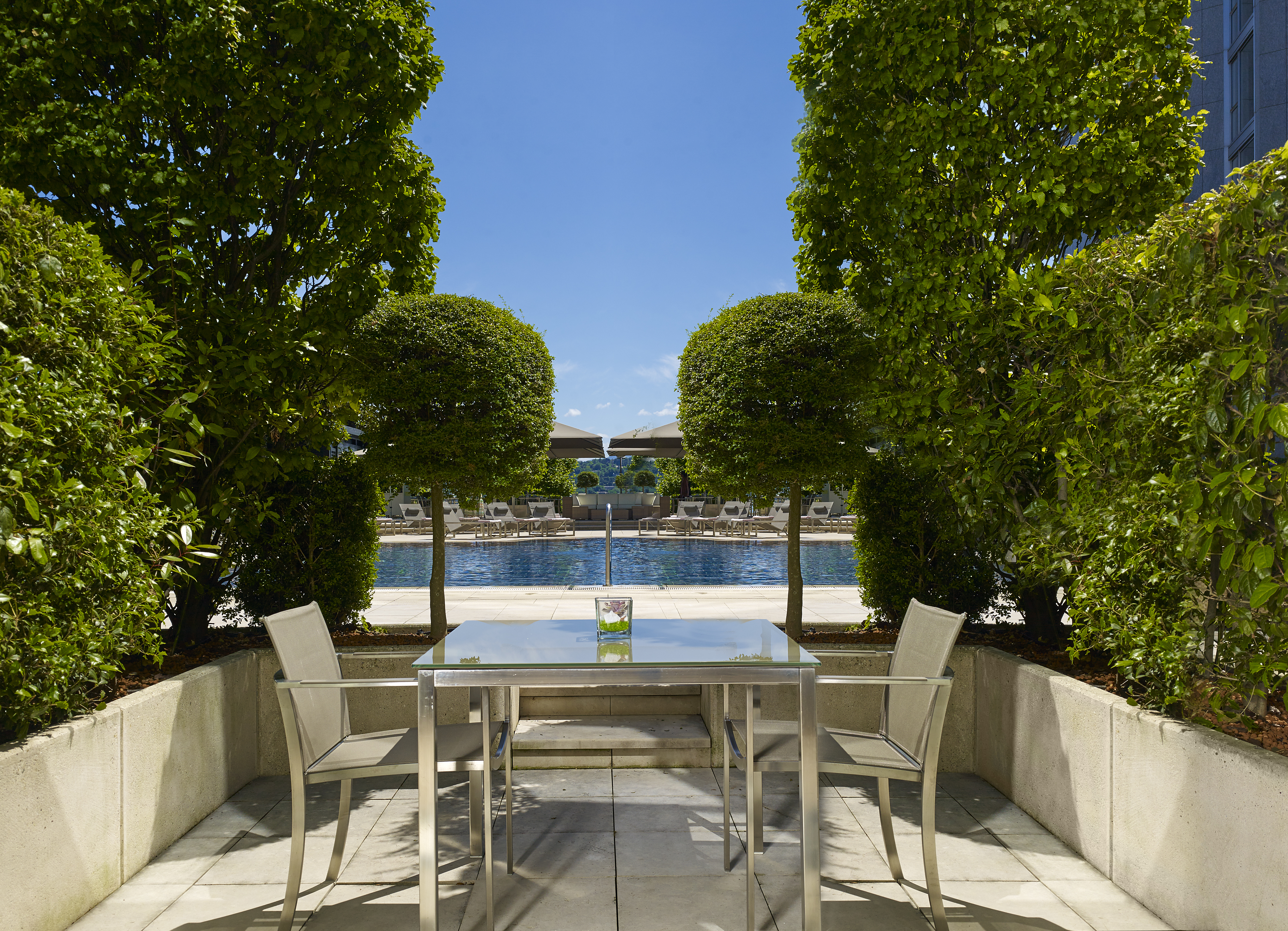 Terrace of a Prestige Room Pool View Terrace of a Prestige Room Pool View