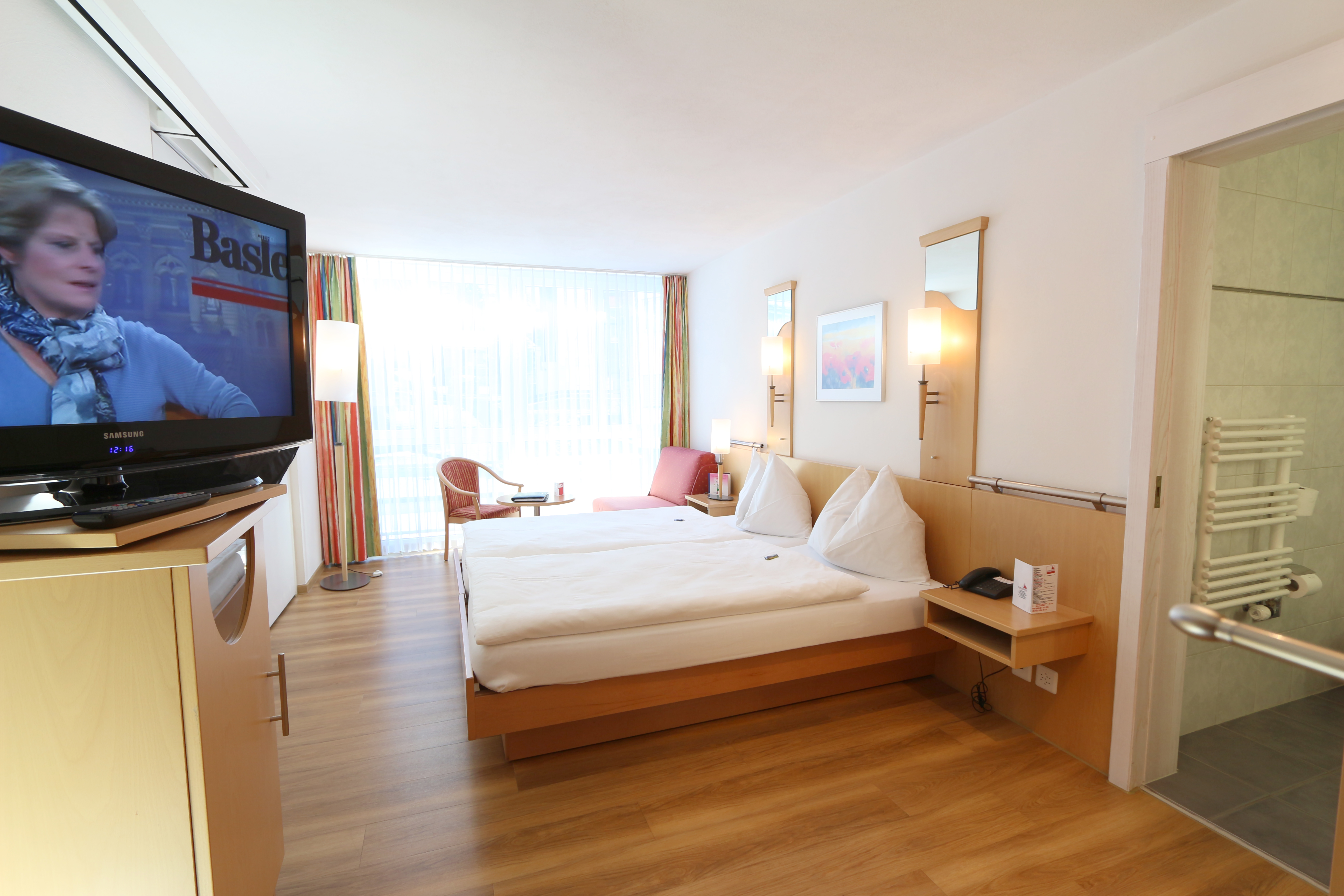 Komfortzimmer, Turm Hotel Grächerhof Komfortzimmer, Turm Hotel Grächerhof