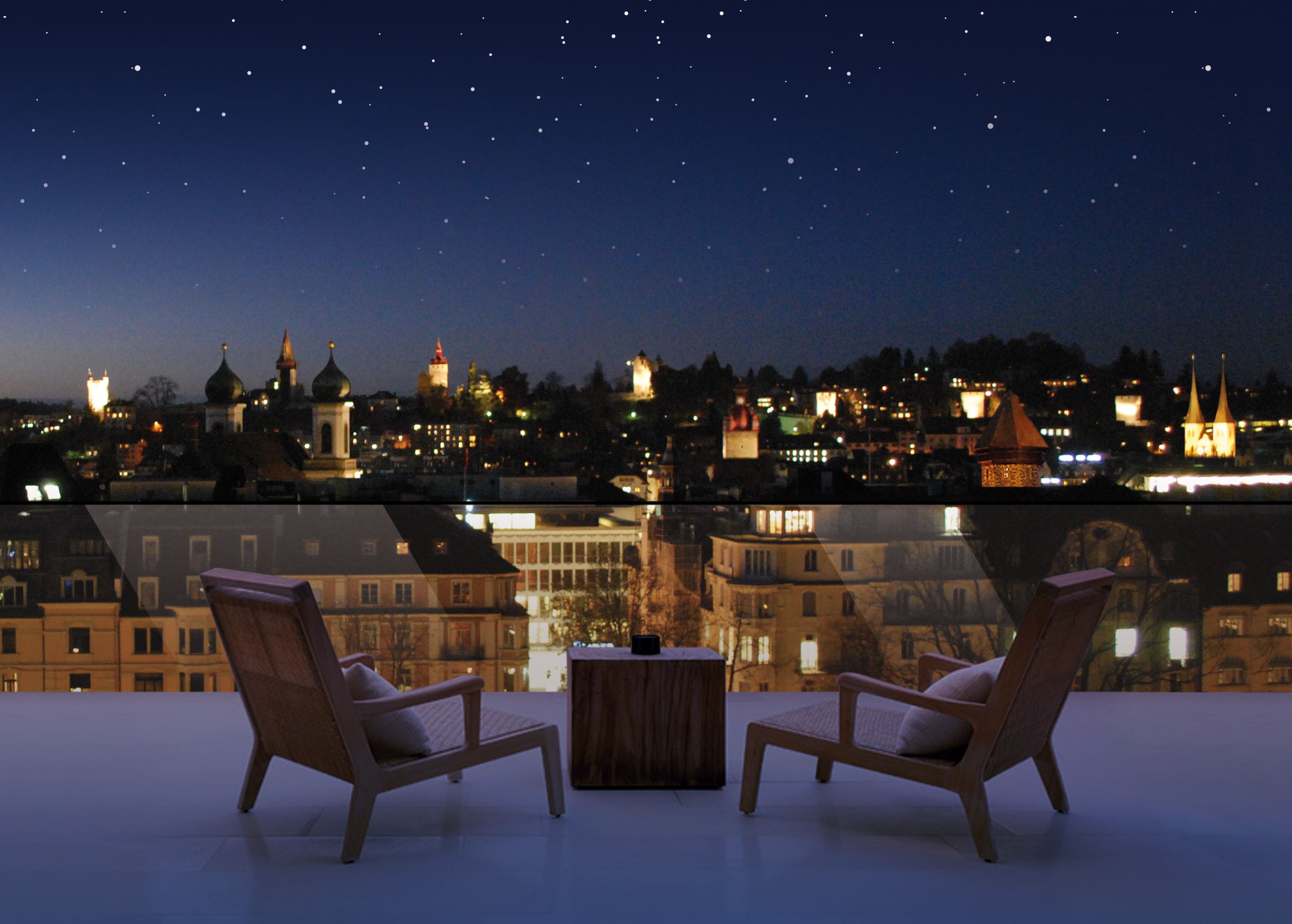 View from Penthouse Suite View from Penthouse Suite