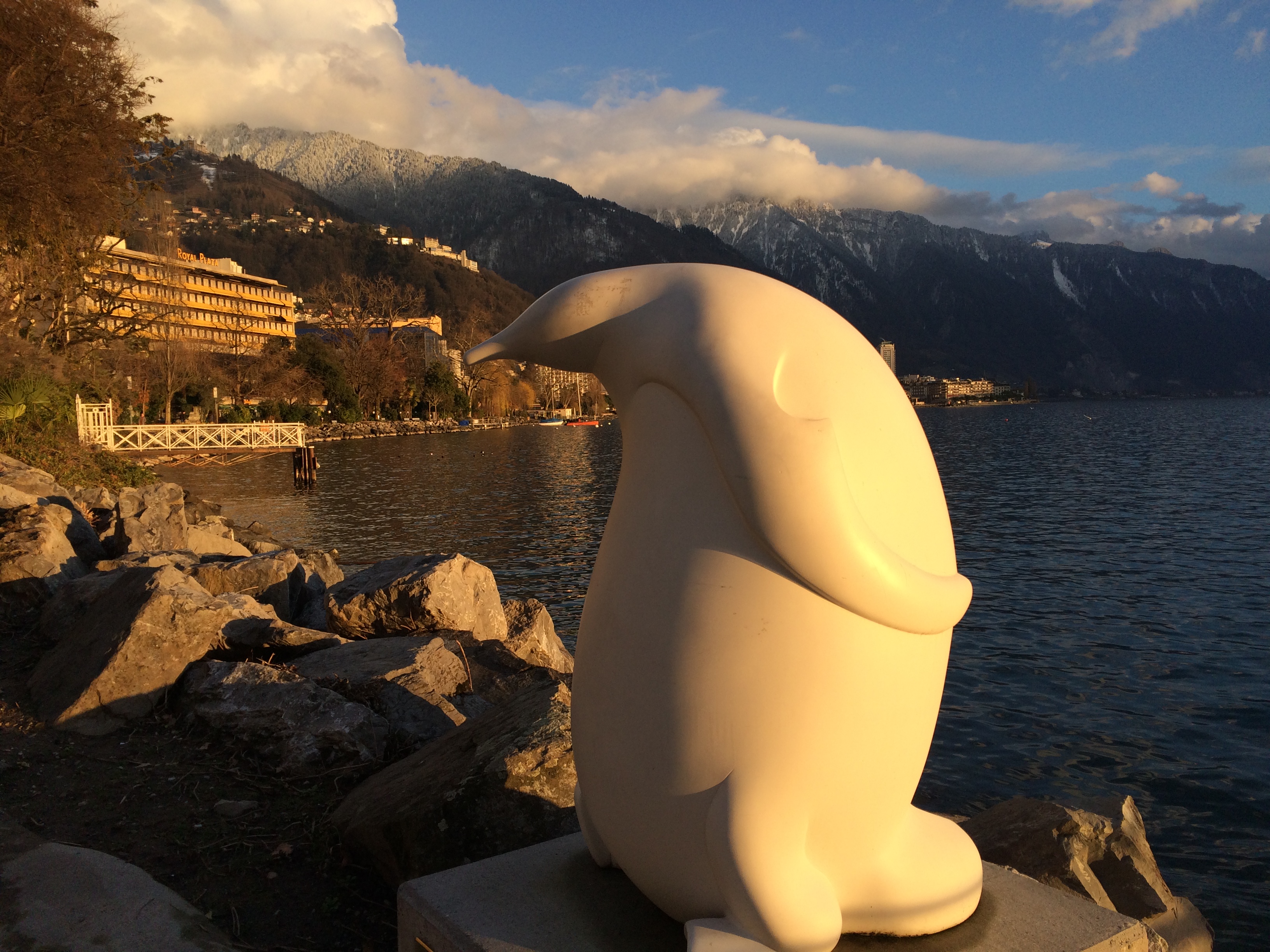 Vue en hiver Vue en hiver