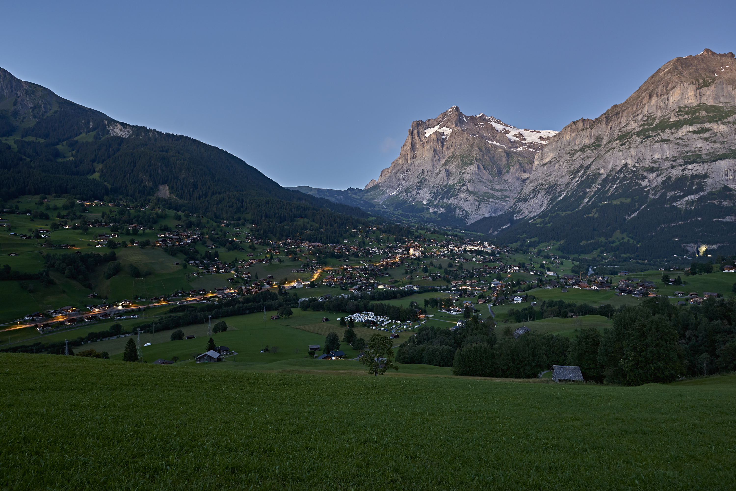 Aussicht auf Grindelwald Aussicht auf Grindelwald