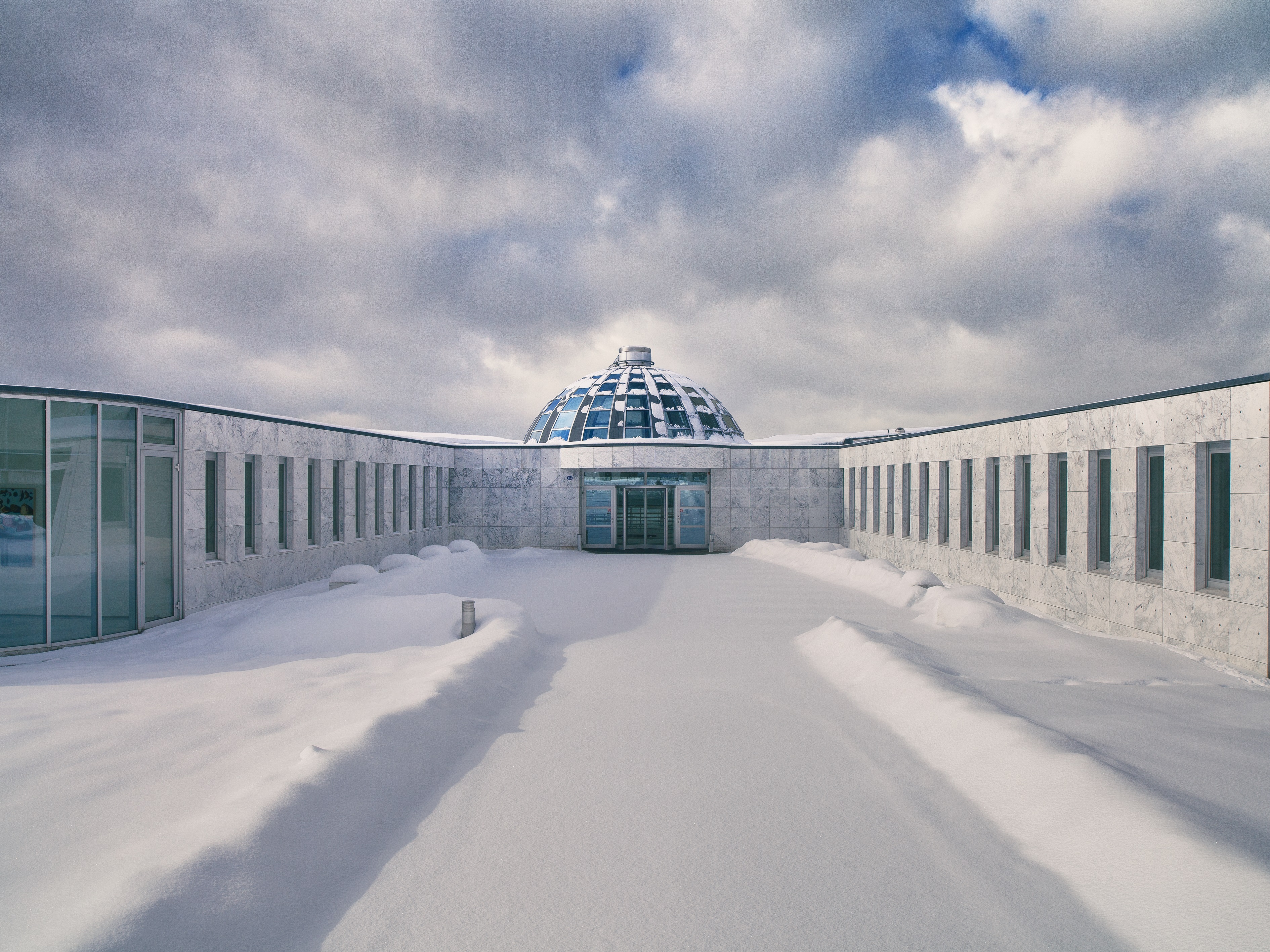 Vista esterna inverno Vista esterna inverno