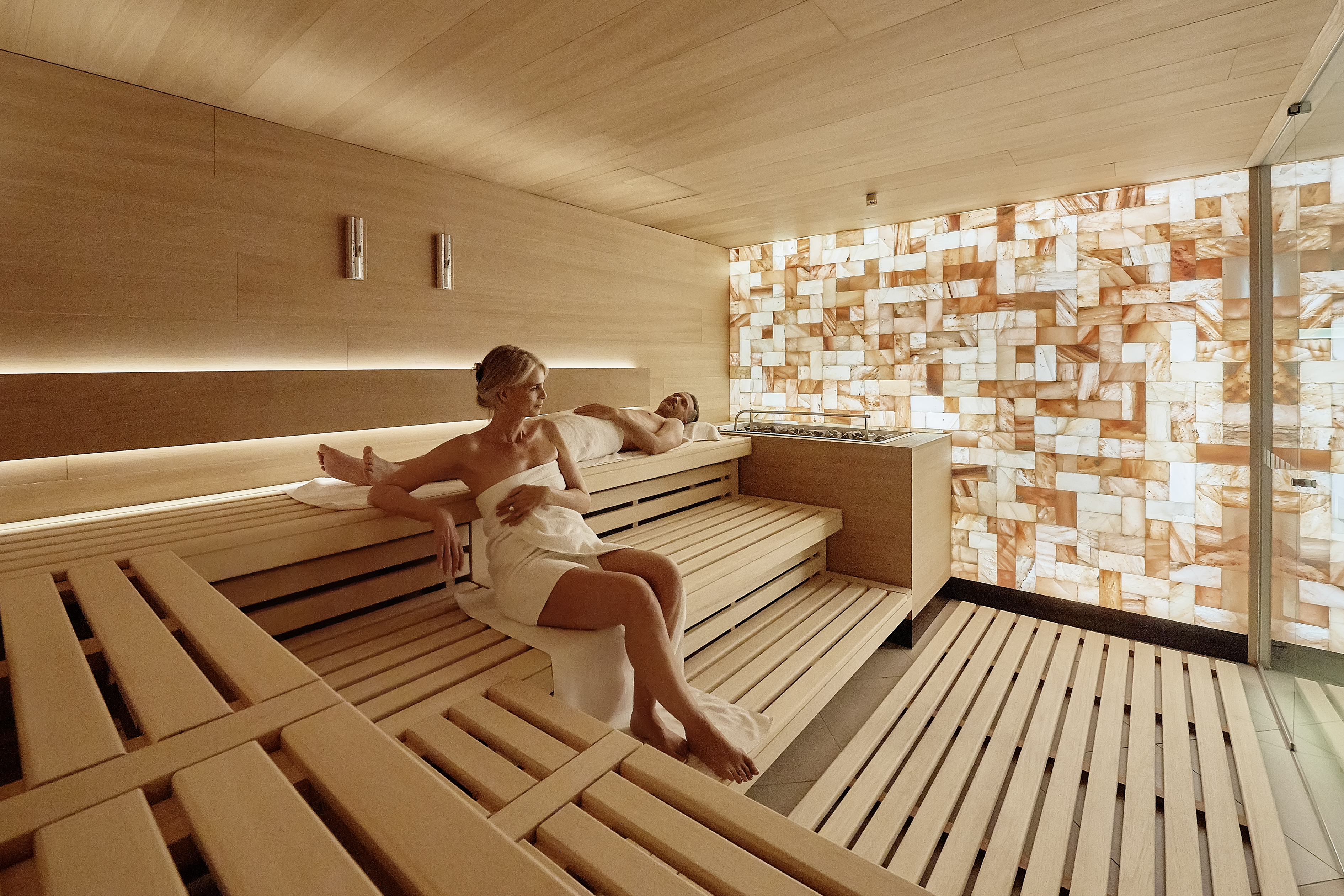 Finnische Sauna im EDEN SPA Finnische Sauna im EDEN SPA