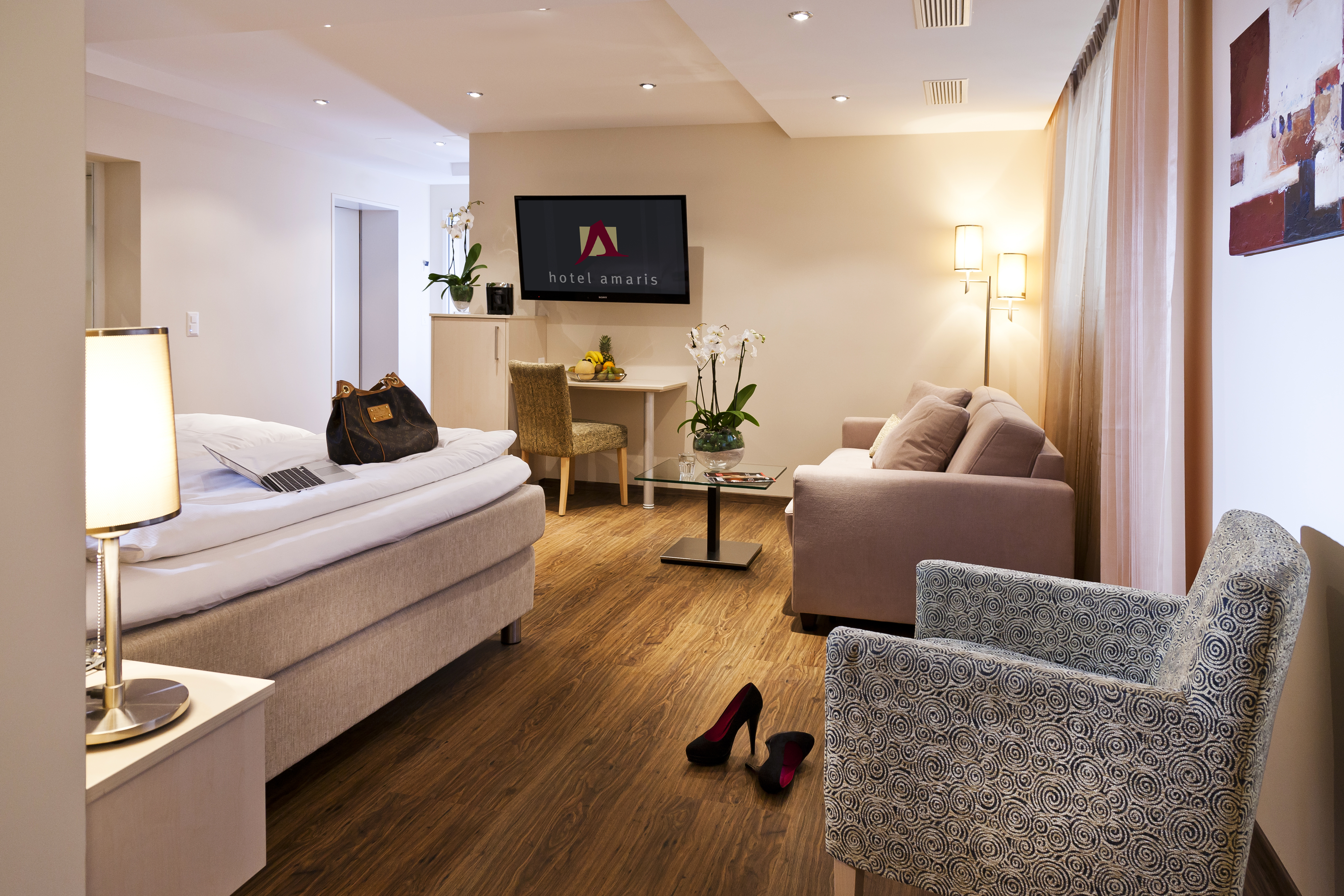 Spa Suite Wohn- & Schlafbereich Spa Suite Wohn- & Schlafbereich