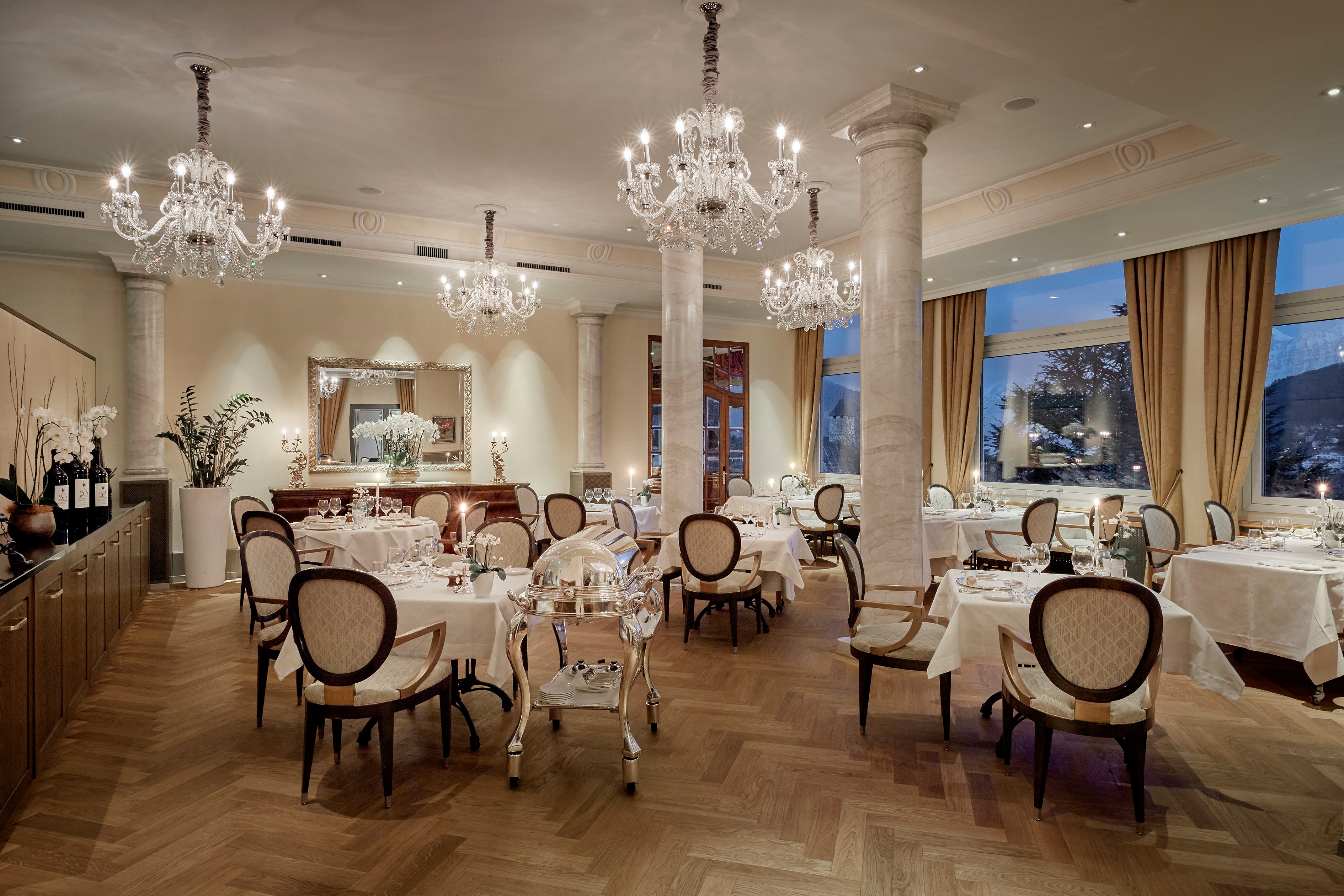 Hotel Eden Spiez - Restaurant Belle Epoque Hotel Eden Spiez - Restaurant Belle Epoque