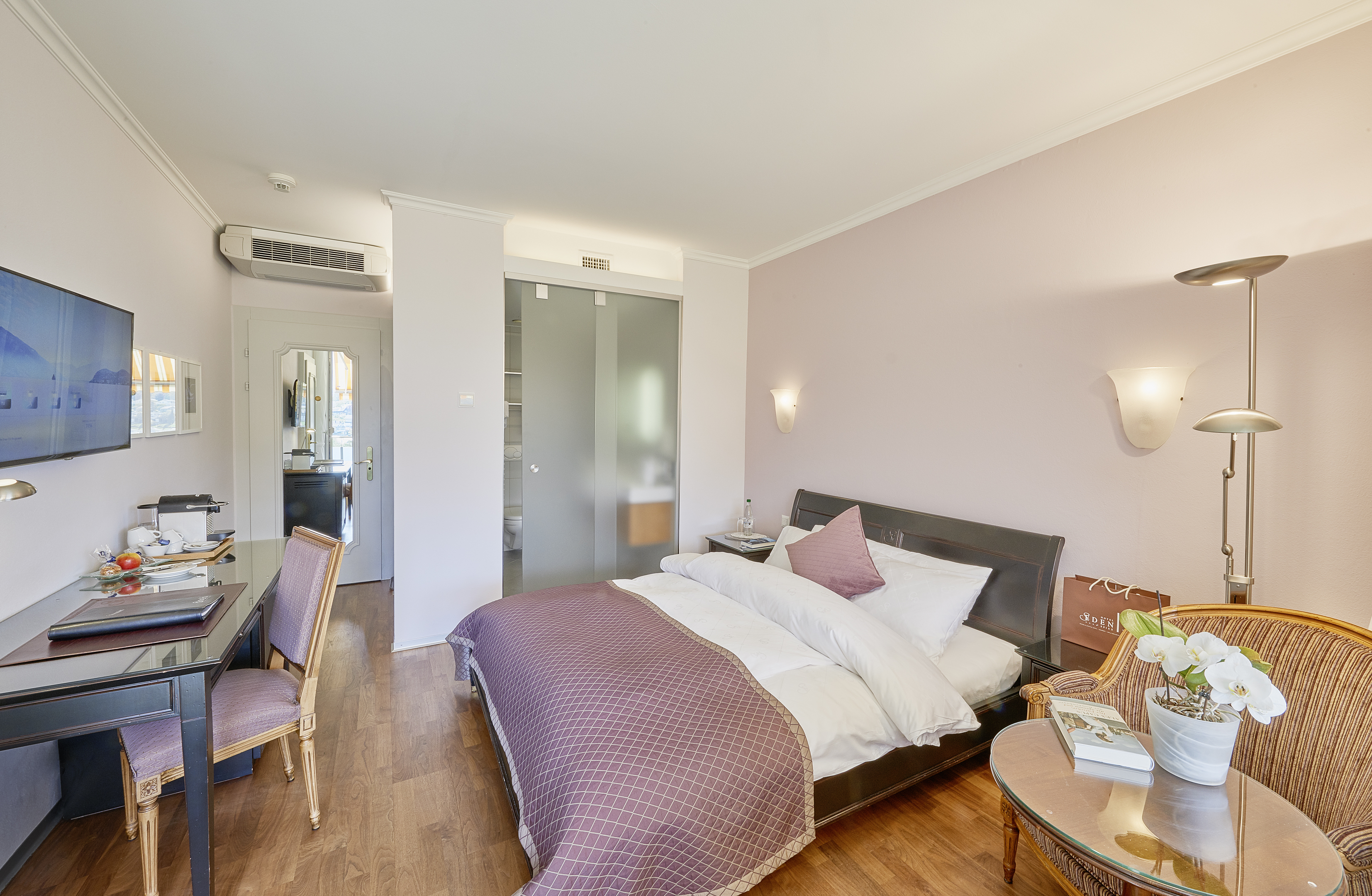 Hotel Eden Spiez - Komfortzimmer Hotel Eden Spiez - Komfortzimmer