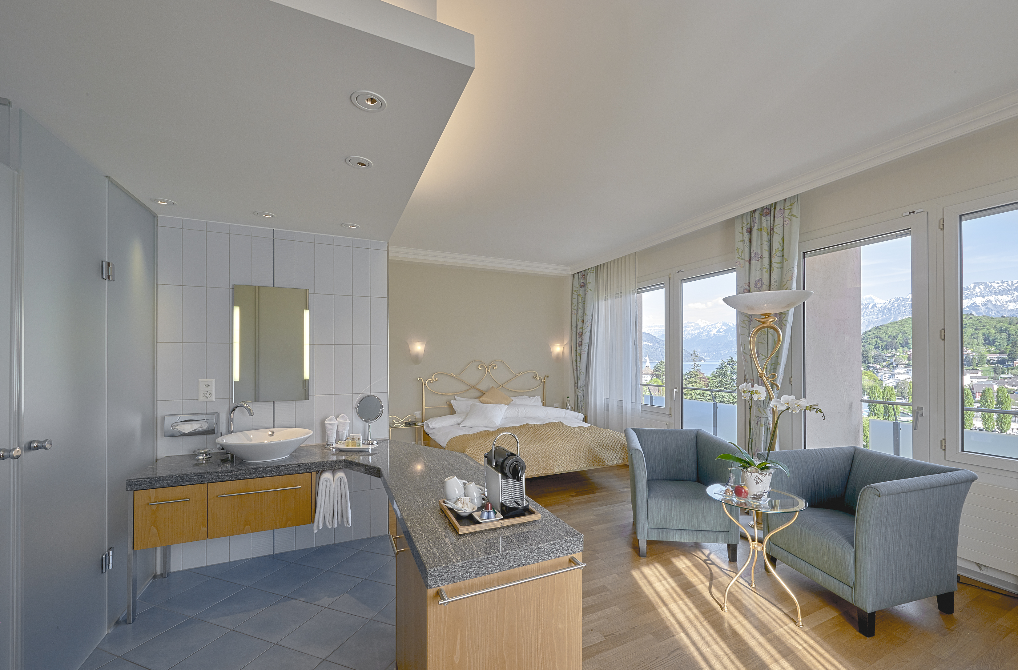 Hotel Eden Spiez - Superior Doppelzimmer Hotel Eden Spiez - Superior Doppelzimmer