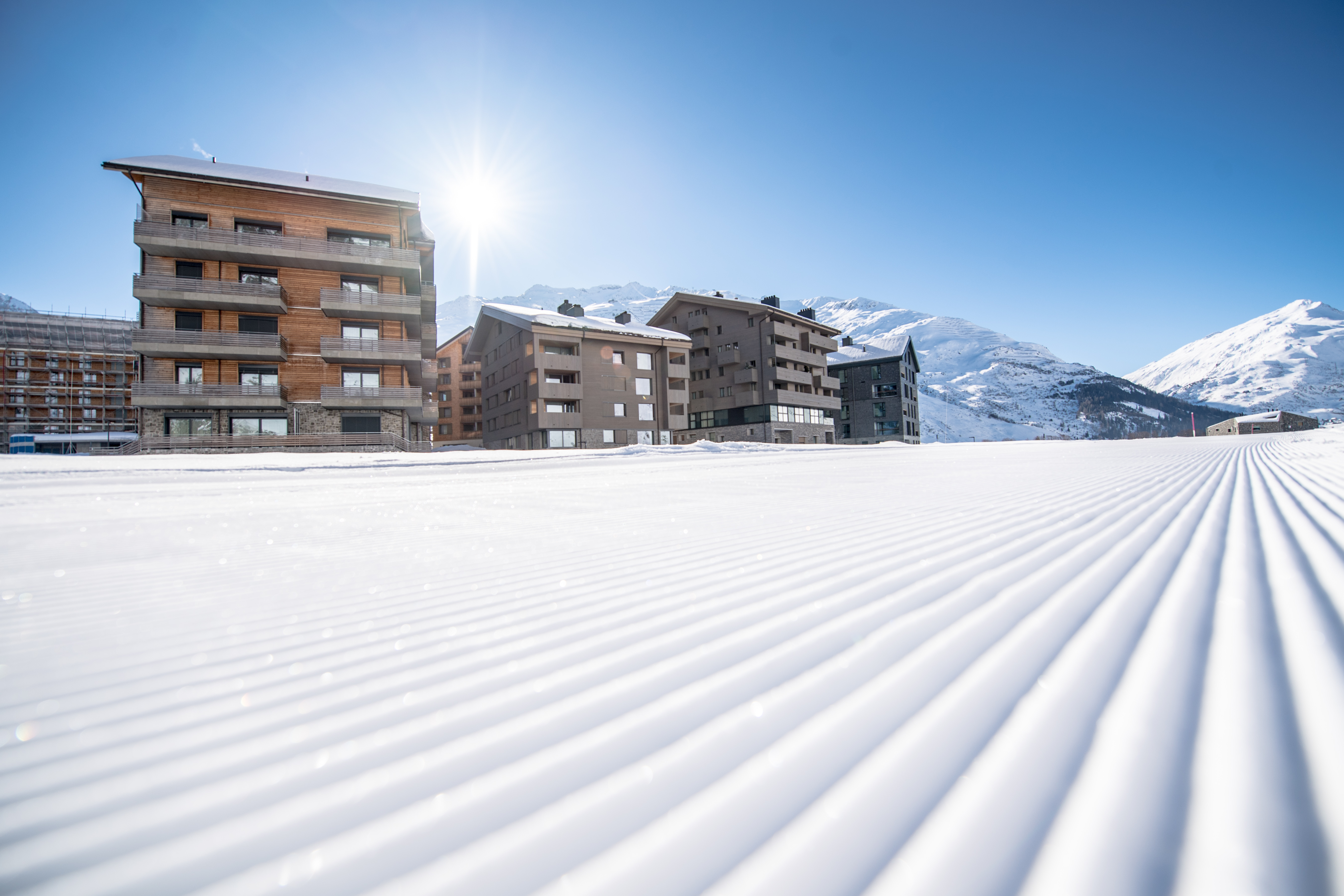 Andermatt Reuss im Winter Andermatt Reuss im Winter