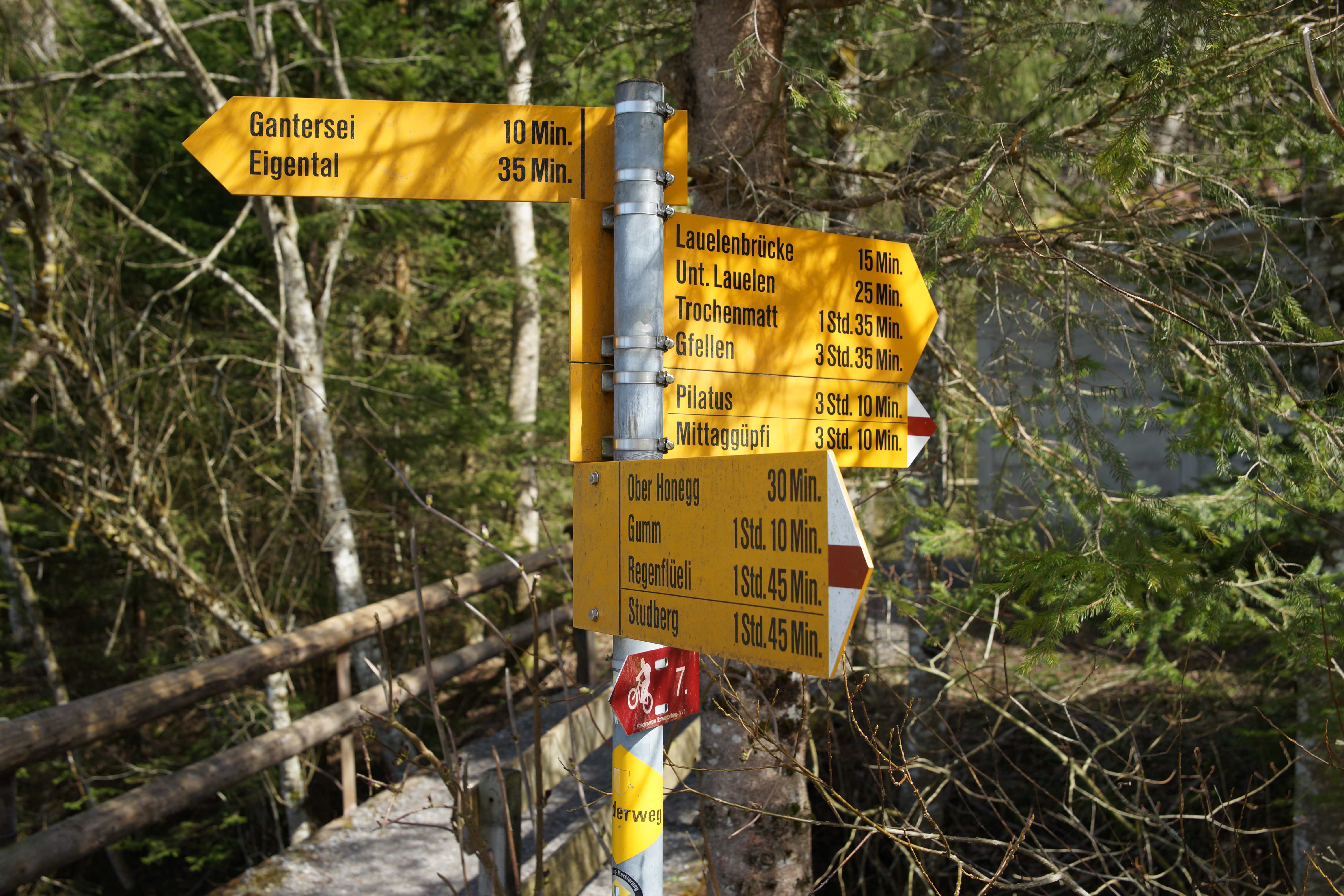 Aktivitäten im Eigenthal - Wandern Aktivitäten im Eigenthal - Wandern